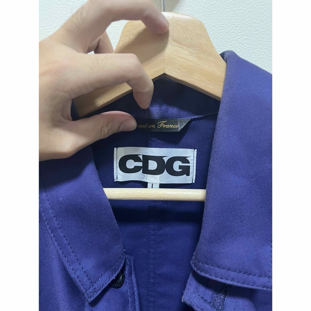 CDG（COMME des GARÇONS）(シーディージー)のCDG×LE LABOUREUR  モールスキンカバーオール メンズのジャケット/アウター(カバーオール)の商品写真