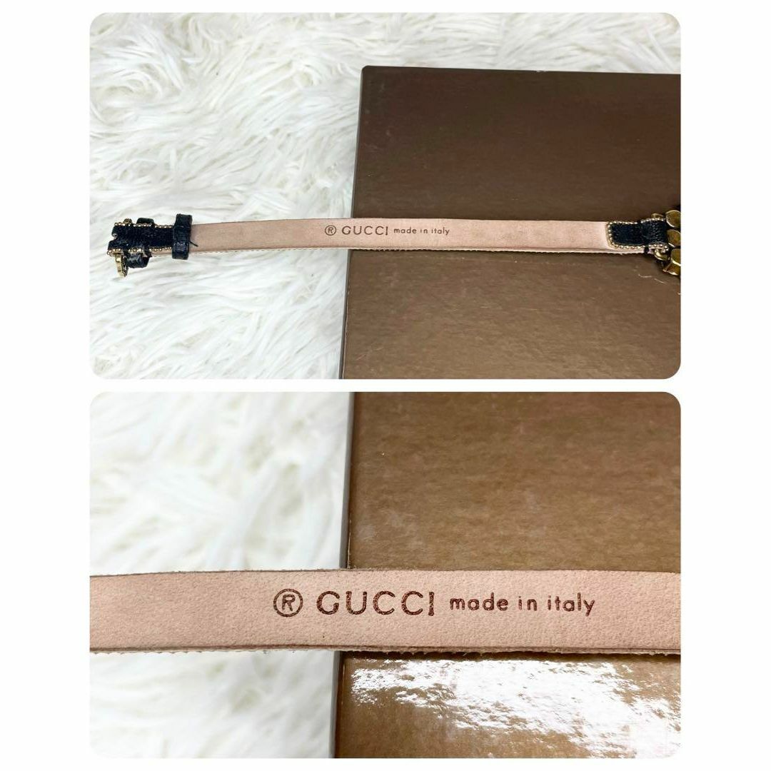 Gucci(グッチ)の希少美品　GUCCI グッチ　チョーカー　マーモント　ダブルG 　ラインストーン レディースのアクセサリー(ネックレス)の商品写真