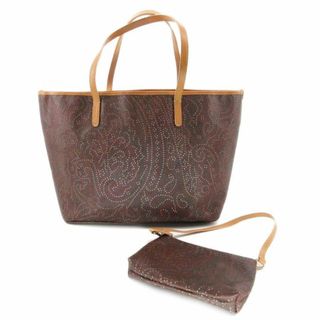 ETRO - エトロ ETRO トートバッグ ペイズリー柄 ポーチ付き 30-24041514