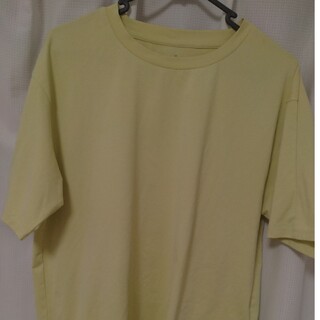 MUJI (無印良品) - 無印良品　黄緑Tシャツ