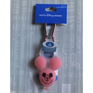 ディズニー(Disney)の♡様 東京ディズニーリゾート カラビナ ペットボトルホルダー（バルーン・ピンク）(キャラクターグッズ)