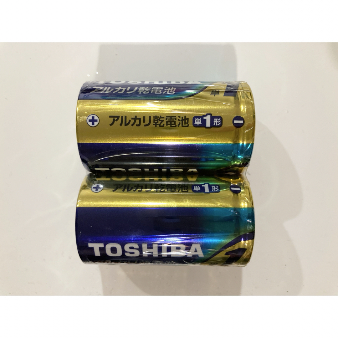 東芝(トウシバ)のアルカリ乾電池　単一　単一電池　単1電池　単1 TOSHIBA スマホ/家電/カメラの生活家電(その他)の商品写真