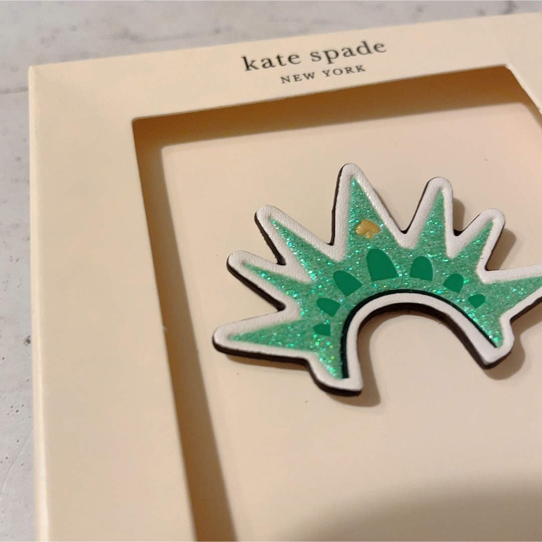 kate spade new york(ケイトスペードニューヨーク)のケイトスペイド　ステッカー　シール　グリーン　緑 レディースのファッション小物(その他)の商品写真