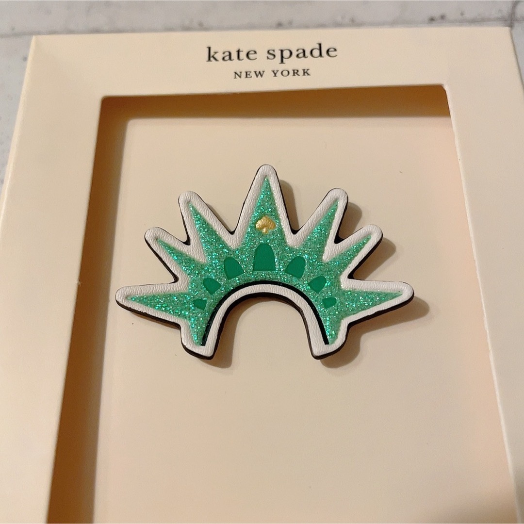 kate spade new york(ケイトスペードニューヨーク)のケイトスペイド　ステッカー　シール　グリーン　緑 レディースのファッション小物(その他)の商品写真