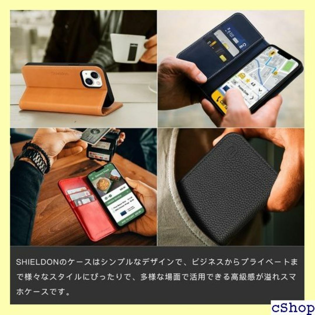 SHIELDON iPhone13 対応 ケース 手帳 ン ークパープル 203 スマホ/家電/カメラのスマホ/家電/カメラ その他(その他)の商品写真