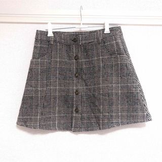 【新品未使用】チェック柄スカート(ミニスカート)