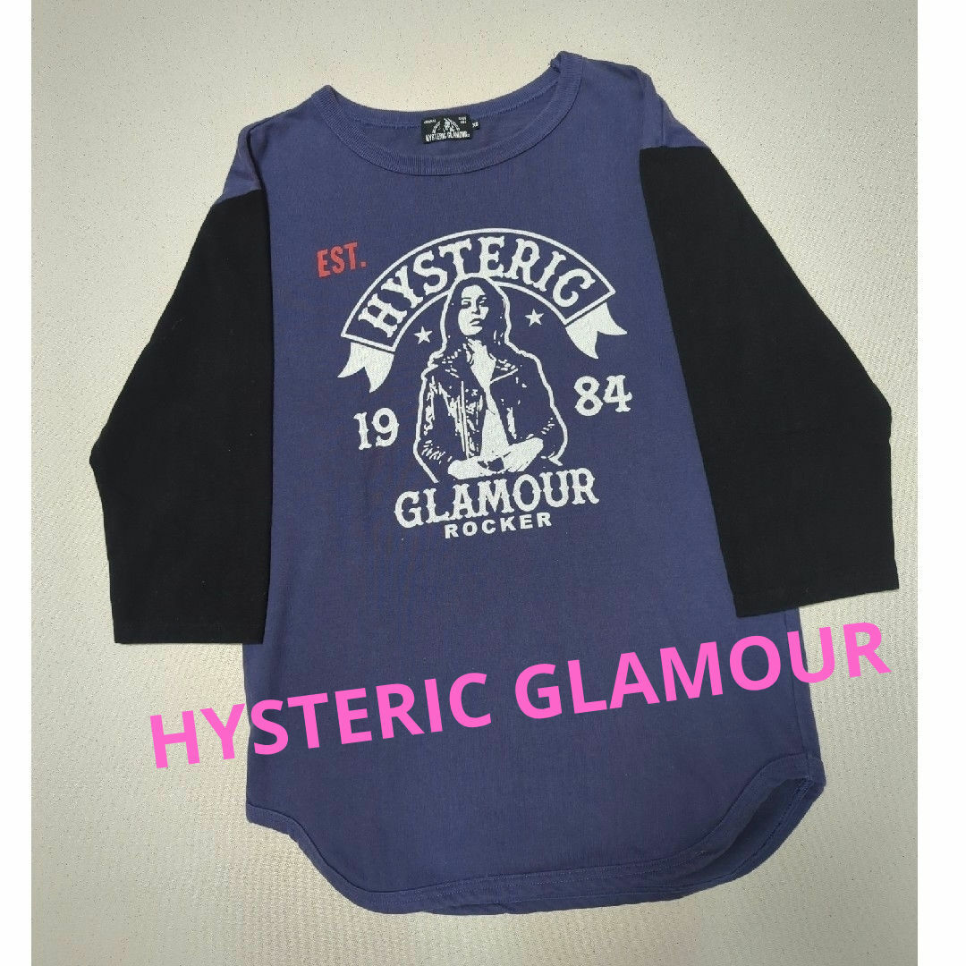 HYSTERIC GLAMOUR(ヒステリックグラマー)のヒステリックグラマー　ヒスガールロンＴ　7分袖 メンズのトップス(Tシャツ/カットソー(七分/長袖))の商品写真