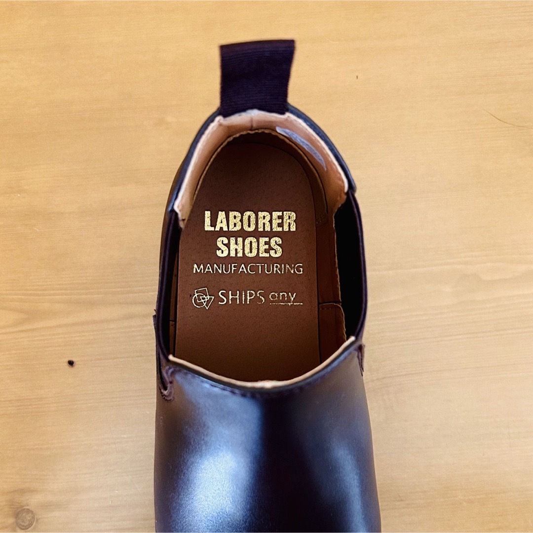 SHIPS(シップス)のSHIPS  any  LABORER SHOES   サイドゴアブーツ メンズの靴/シューズ(ブーツ)の商品写真