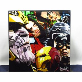 【新品 No 152】 ポップアートパネル アベンジャーズ 映画