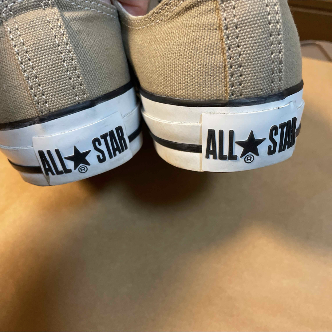 CONVERSE(コンバース)のCONVERSEコンバースオールスターキャンバススニーカー　ベージュ レディースの靴/シューズ(スニーカー)の商品写真