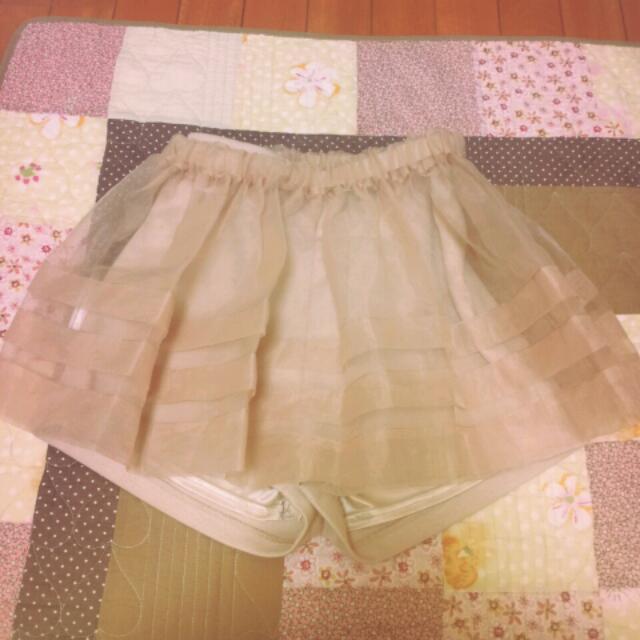 SNIDEL(スナイデル)のオーガンジースカート♡ レディースのパンツ(ショートパンツ)の商品写真