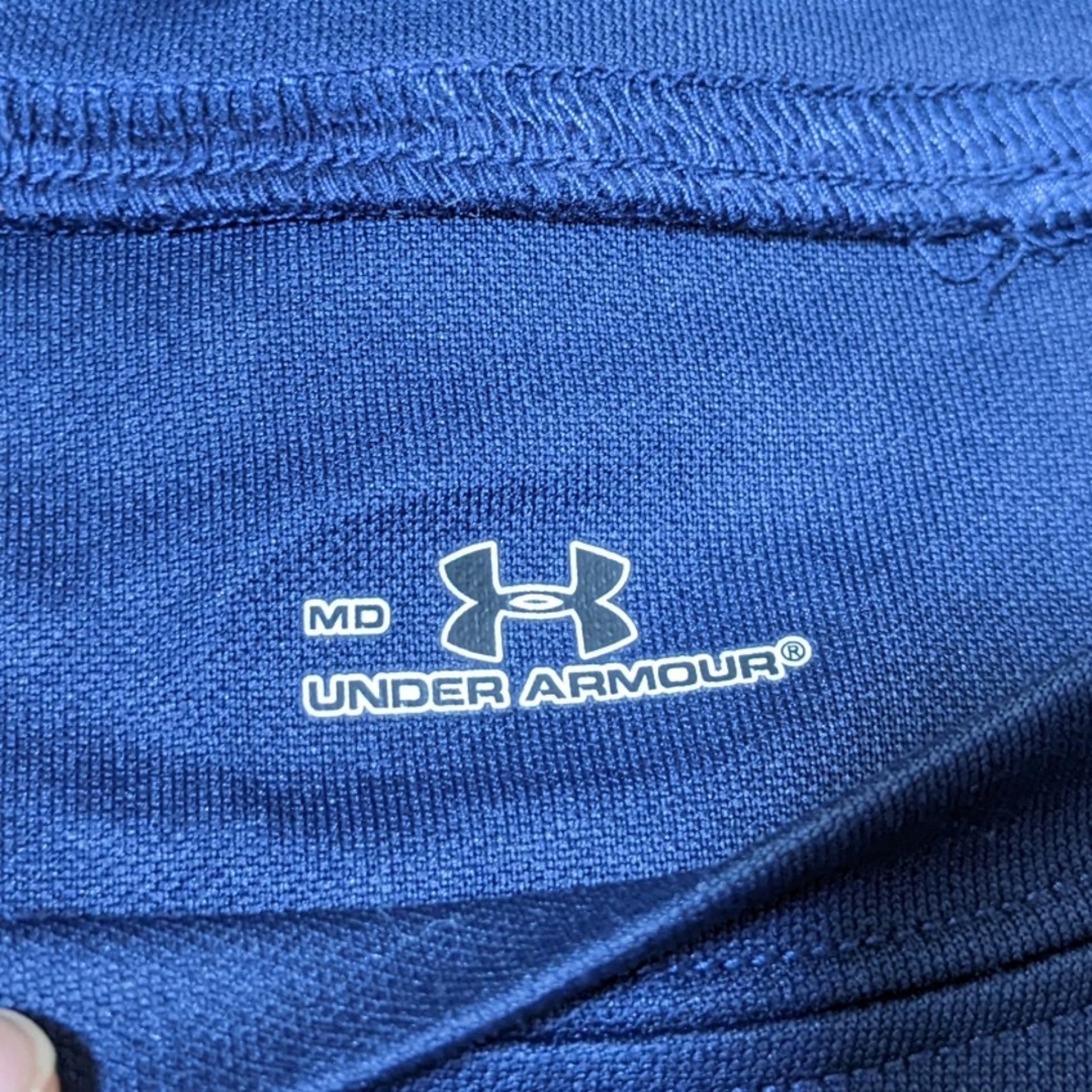 UNDER ARMOUR(アンダーアーマー)のアンダーアーマー　半袖　MD ネイビー　スポーツ　メンズ　運動 メンズのトップス(Tシャツ/カットソー(半袖/袖なし))の商品写真