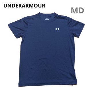 アンダーアーマー(UNDER ARMOUR)のアンダーアーマー　半袖　MD ネイビー　スポーツ　メンズ　運動(Tシャツ/カットソー(半袖/袖なし))