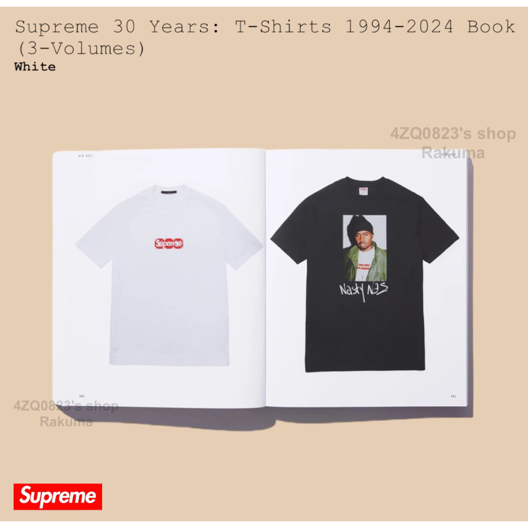 Supreme(シュプリーム)のSupreme 30 Years T-Shirts Book 本 ブック エンタメ/ホビーの本(ファッション/美容)の商品写真