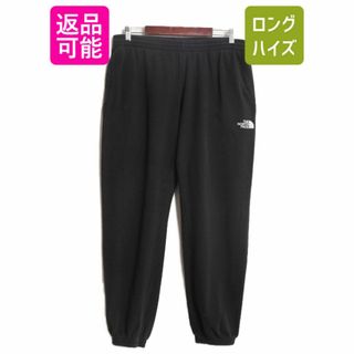 ザノースフェイス(THE NORTH FACE)のノースフェイス ポケット付き スウェット パンツ メンズ L / The North Face アウトドア 裏起毛 ワンポイント トレーナー スエット 薄手 黒(その他)