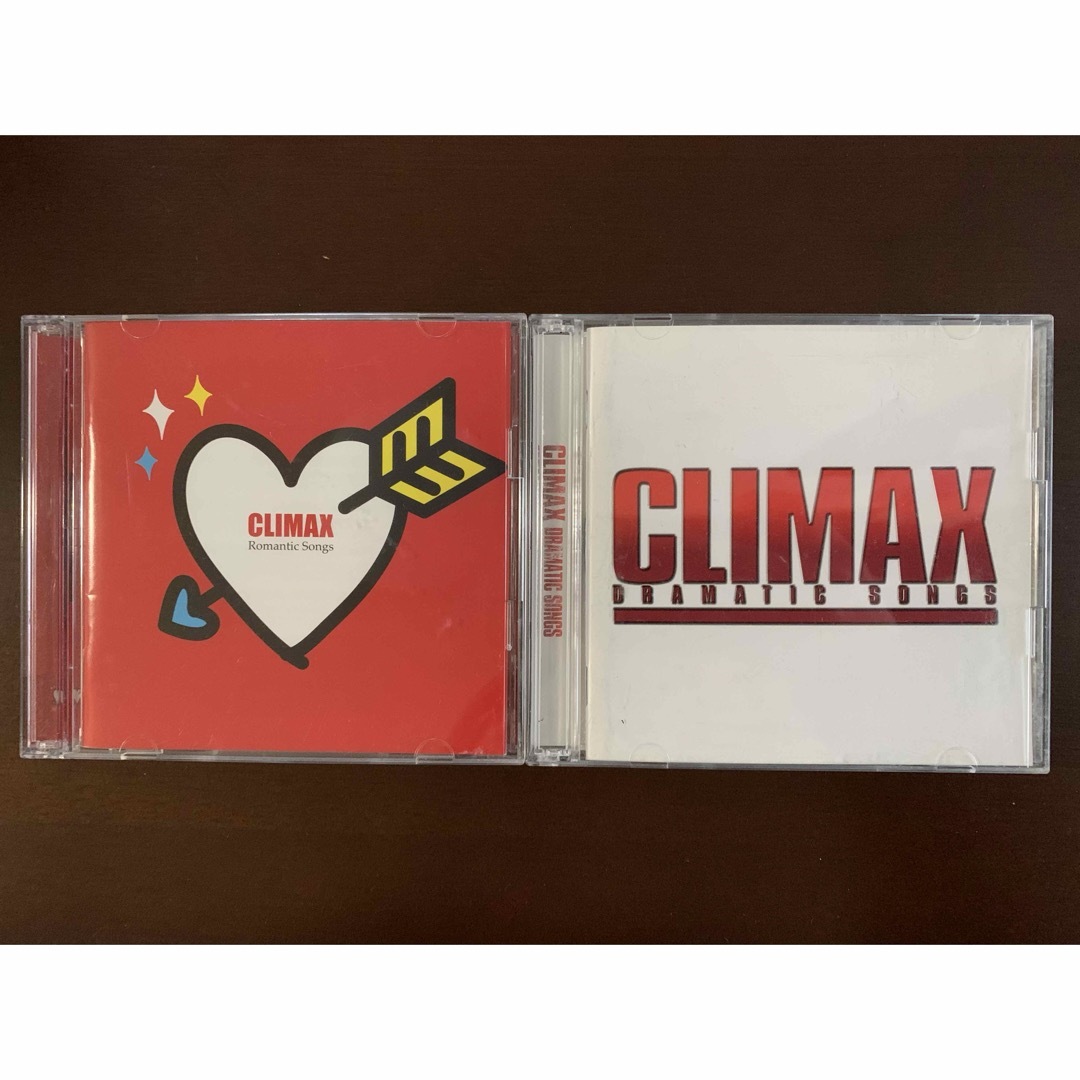 【2枚×2】CLIMAX DRAMATIC SONGS ロマンティック・ソングス エンタメ/ホビーのCD(ポップス/ロック(邦楽))の商品写真