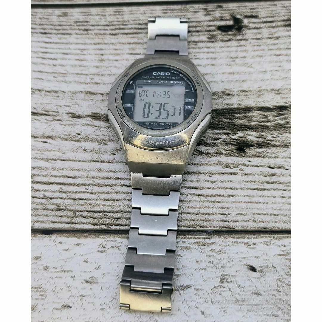 CASIO(カシオ)の動作品　CASIO WAVE CEPTOR　WV56H　腕時計　メンズレディース メンズの時計(腕時計(デジタル))の商品写真