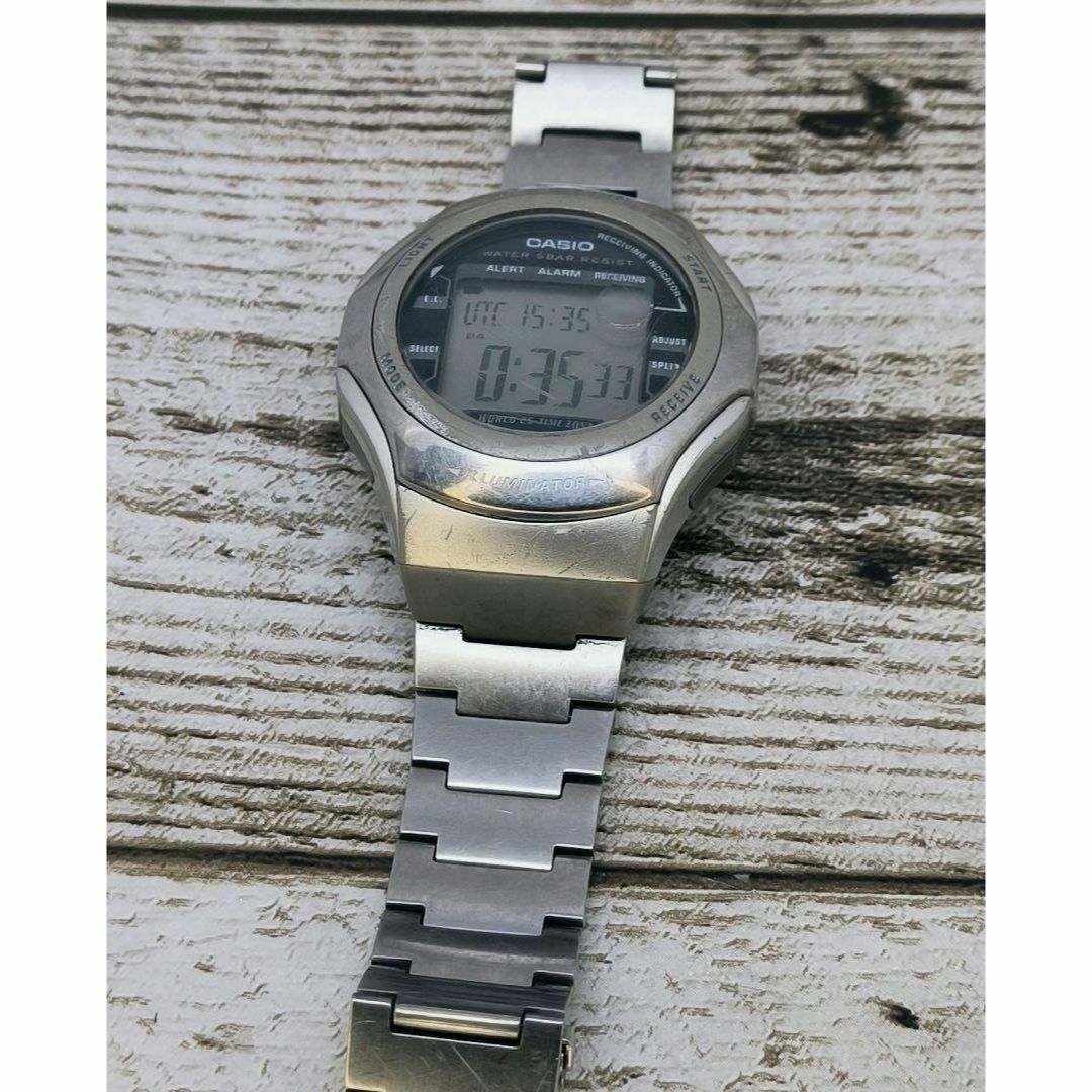 CASIO(カシオ)の動作品　CASIO WAVE CEPTOR　WV56H　腕時計　メンズレディース メンズの時計(腕時計(デジタル))の商品写真