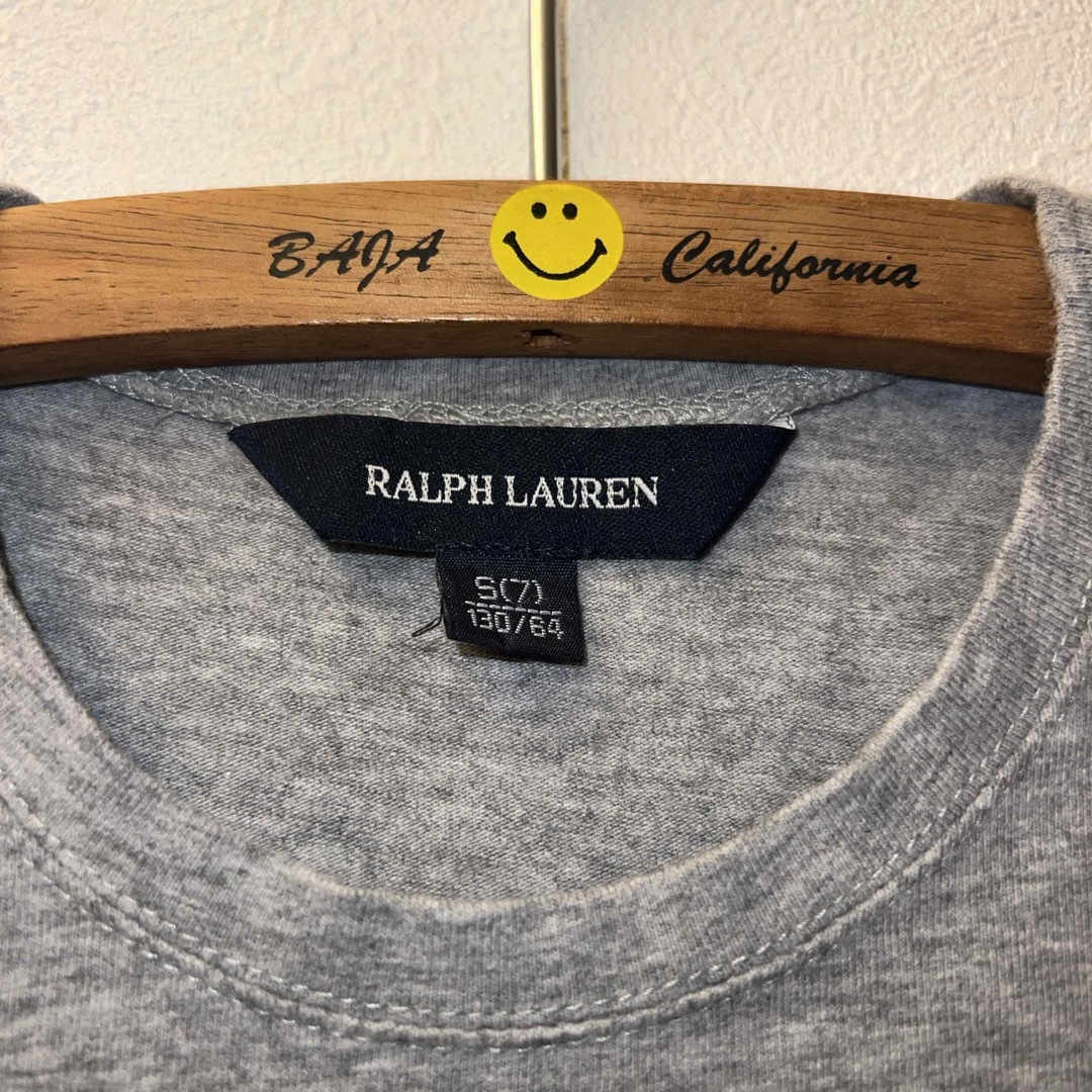 Ralph Lauren(ラルフローレン)の美品ラルフローレン半袖Tシャツ130 キッズ/ベビー/マタニティのキッズ服女の子用(90cm~)(Tシャツ/カットソー)の商品写真