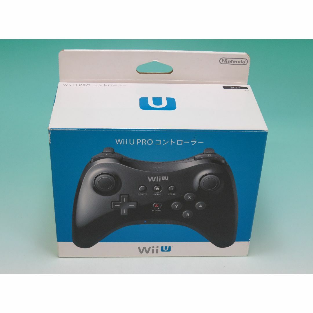 Wii U(ウィーユー)のWii U用 クラシックコントローラー PRO クロ KURO RVL-005 エンタメ/ホビーのゲームソフト/ゲーム機本体(その他)の商品写真
