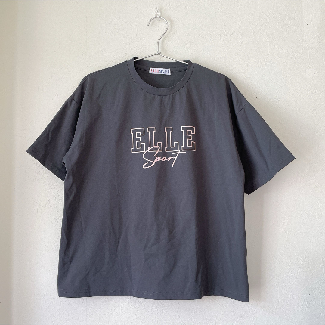 ELLE(エル)のELLE sport Tシャツ 美品 レディースのトップス(Tシャツ(半袖/袖なし))の商品写真