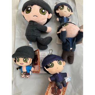 名探偵コナン　ぬいぐるみ　5点セット　プライズ　キーチェーンマスコット(ぬいぐるみ)