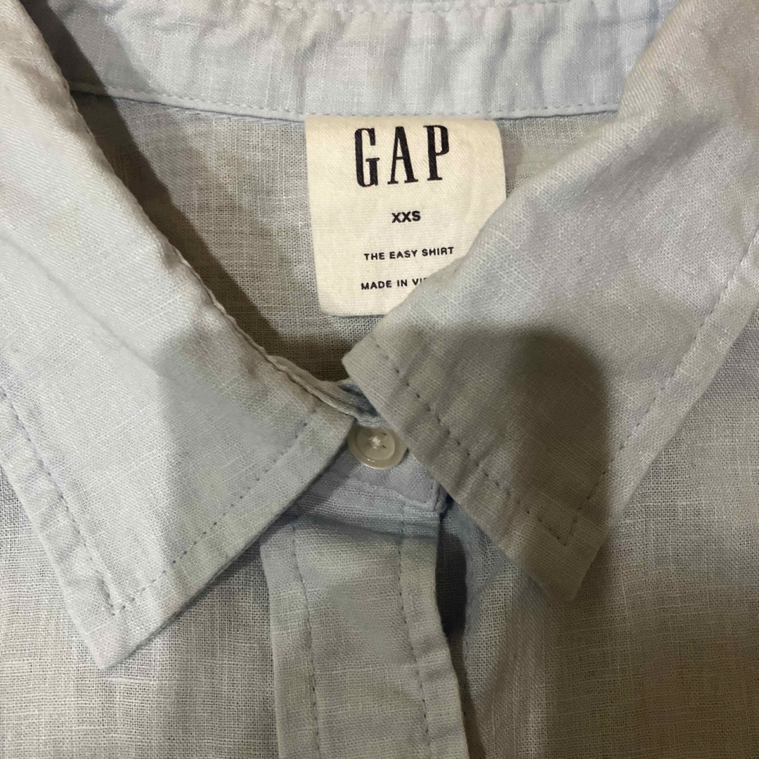 GAP(ギャップ)のGAP リネン混　シャツ　羽織り レディースのトップス(シャツ/ブラウス(長袖/七分))の商品写真