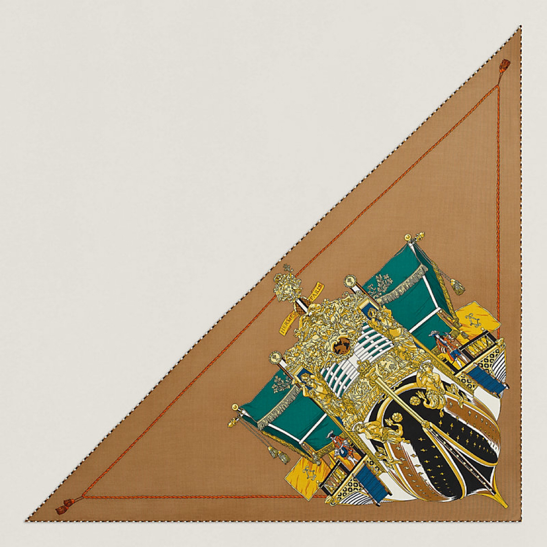 HERMES - HERMES エルメス トライアングル ジェアン 《ラ HERMES - HERMES エルメス トライアングル ジェアン 《ラ