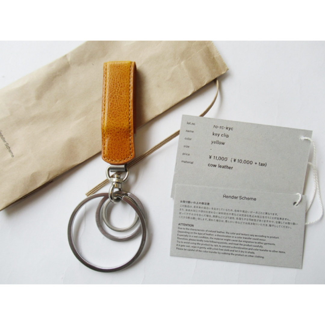 Hender Scheme(エンダースキーマ)のHender Scheme key clip キーケース キーホルダー レディースのファッション小物(キーホルダー)の商品写真