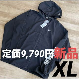 NEW ERA - ニューエラ　メンズ　クロスウェアジャケット　速乾　吸汗　　ブラック　黒　XL