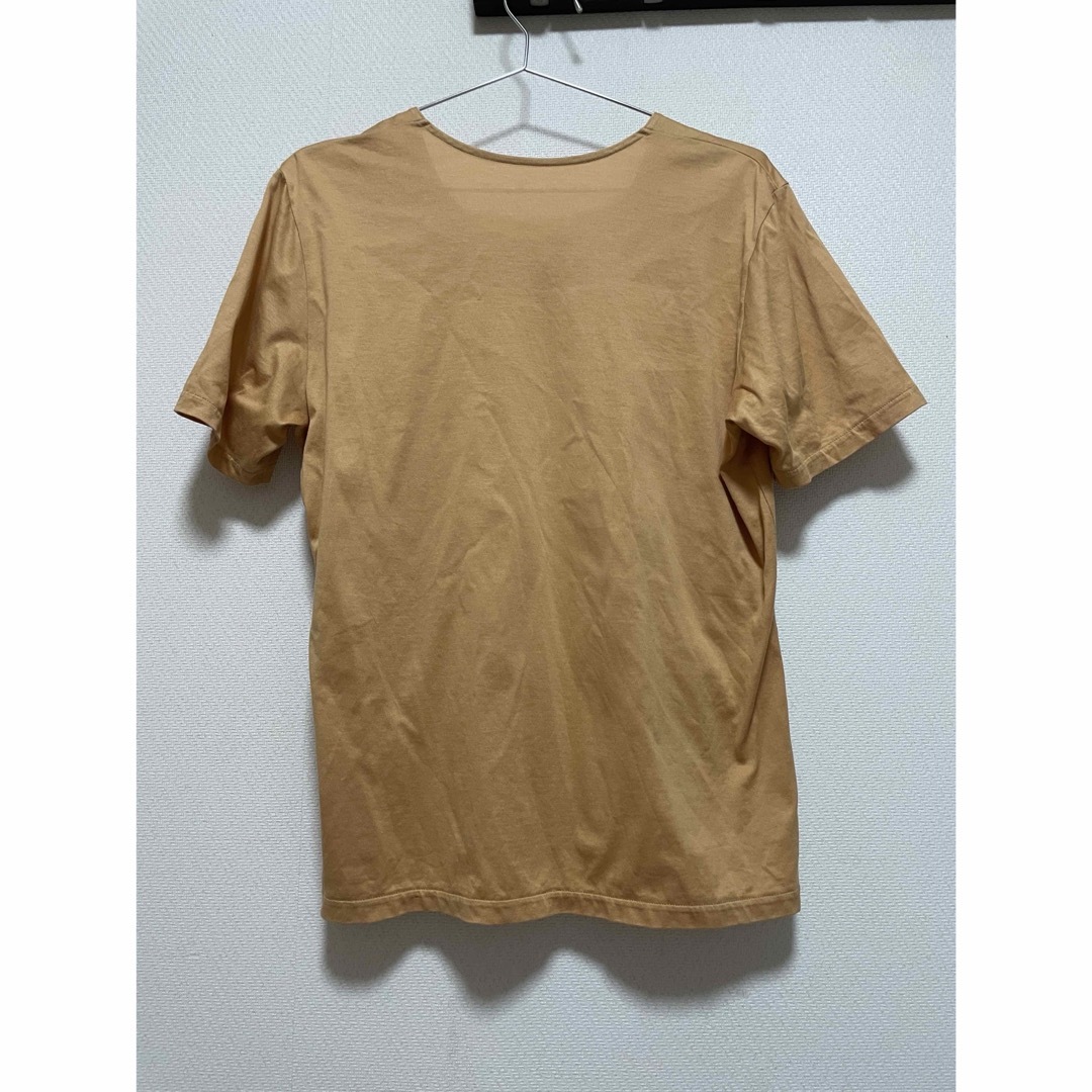 シャルレ(シャルレ)のシャルレ　半袖　カットソー　Mサイズ　オレンジ系 レディースのトップス(Tシャツ(半袖/袖なし))の商品写真