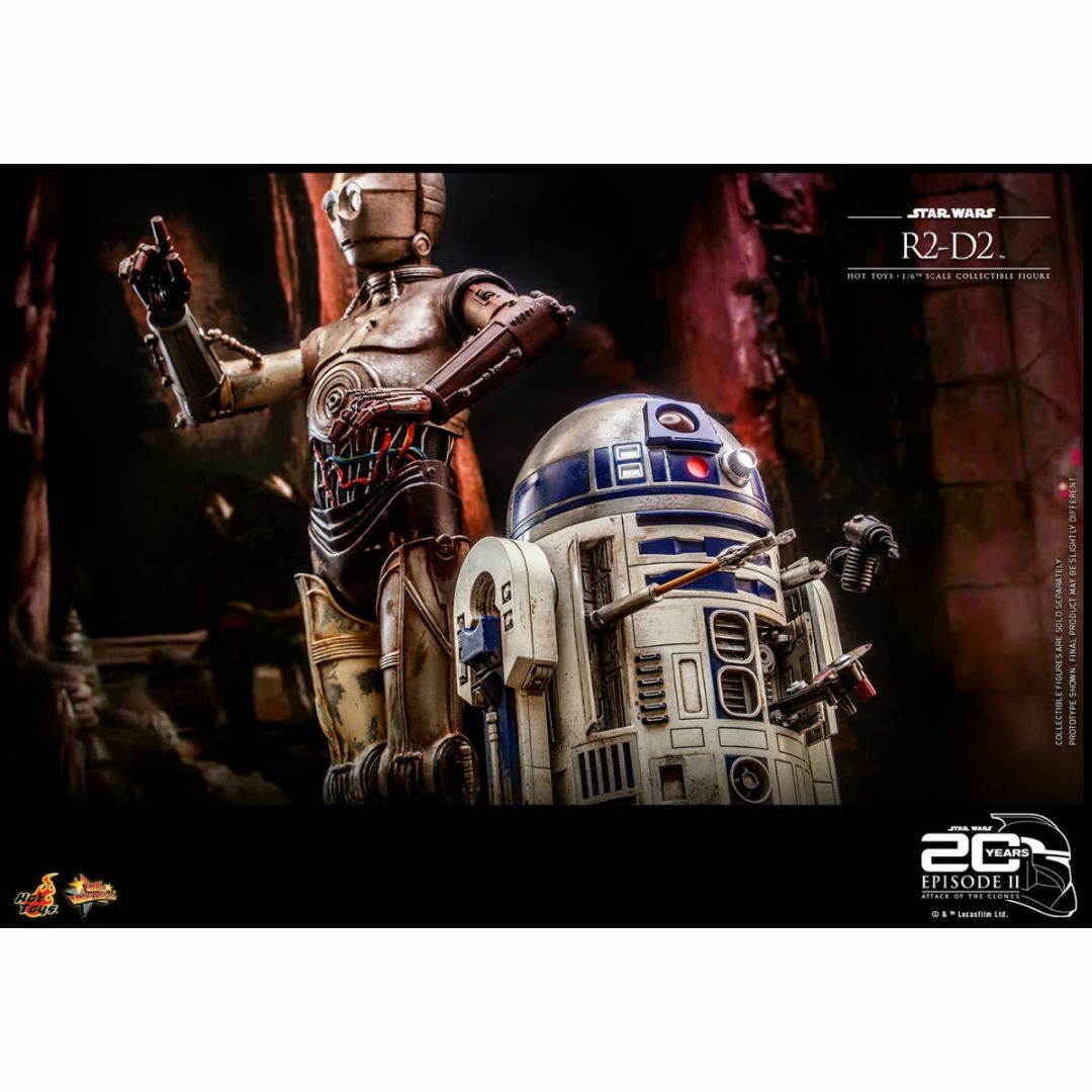 ホットトイズ 1/6 スター・ウォーズ R2-D2 エピソード２ クローンの攻撃 エンタメ/ホビーのフィギュア(その他)の商品写真