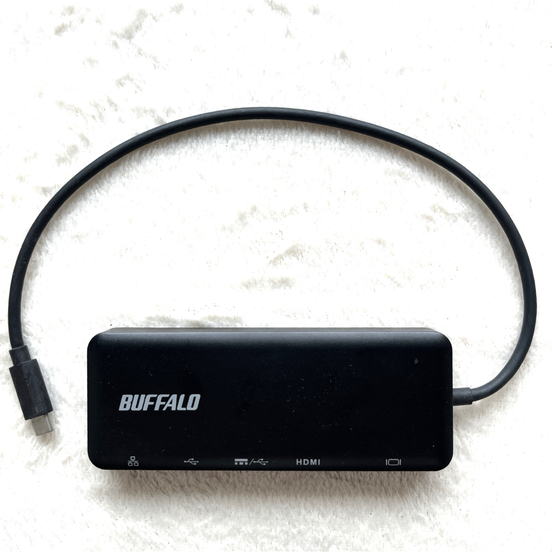 Buffalo(バッファロー)のBUFFALO LUD-U3-CGD・Type-C接続ドッキングステーション スマホ/家電/カメラのPC/タブレット(PC周辺機器)の商品写真