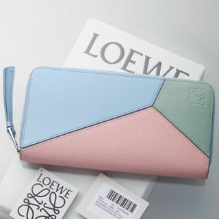 LOEWE - K3788M 美品 ロエベ パズル ラウンドジップ 長財布 SPAIN製 箱付き