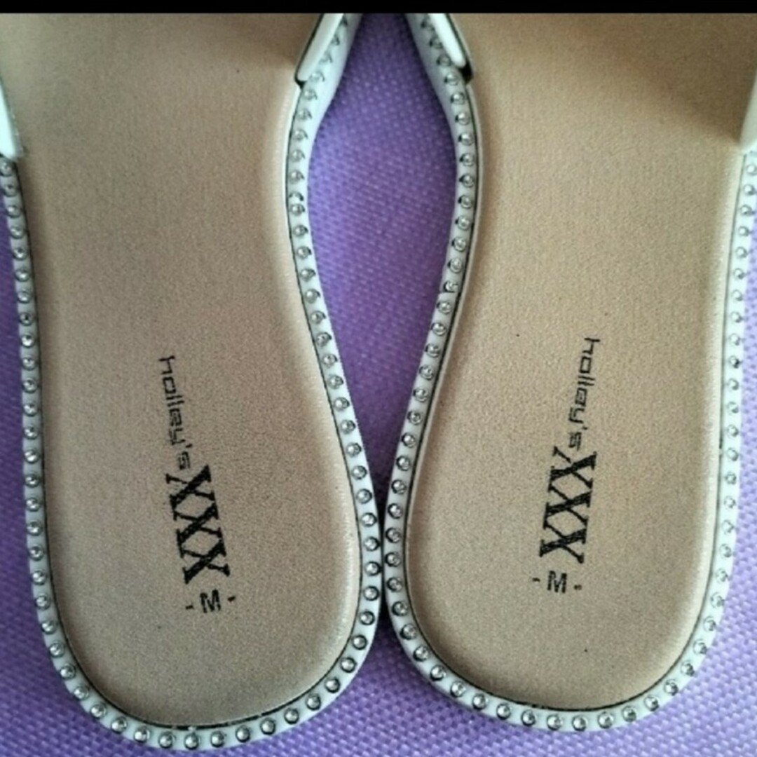 holley's XXX　М　夏　ぺたんこサンダル レディースの靴/シューズ(サンダル)の商品写真