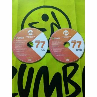 ズンバ(Zumba)のZUMBA　ズンバ　ZIN77　CD＆DVD　インストラクター専用(スポーツ/フィットネス)