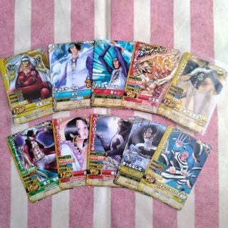 ワンピース(ONE PIECE)の海軍＆七武海　カードセット(カード)