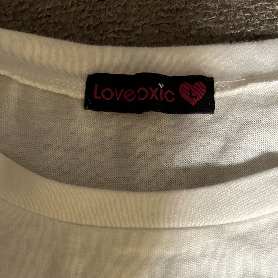 lovetoxic(ラブトキシック)のラブトキシック　ビスチェショートパンツ半袖　3点セット キッズ/ベビー/マタニティのキッズ服女の子用(90cm~)(Tシャツ/カットソー)の商品写真