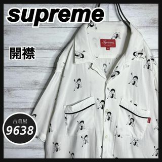 シュプリーム(Supreme)の【入手困難!!】シュプリーム ✈︎開襟シャツ ベティブープ 半袖シャツ ゆるだぼ(Tシャツ/カットソー(半袖/袖なし))