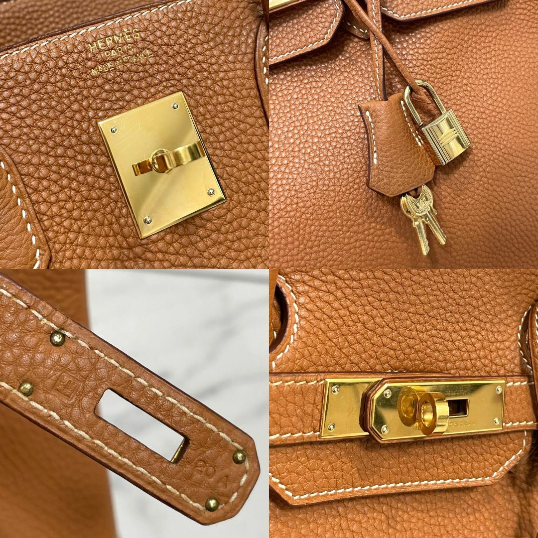 Hermes(エルメス)のHERMES エルメス バーキン35 トゴ ゴールド レディースのバッグ(ハンドバッグ)の商品写真