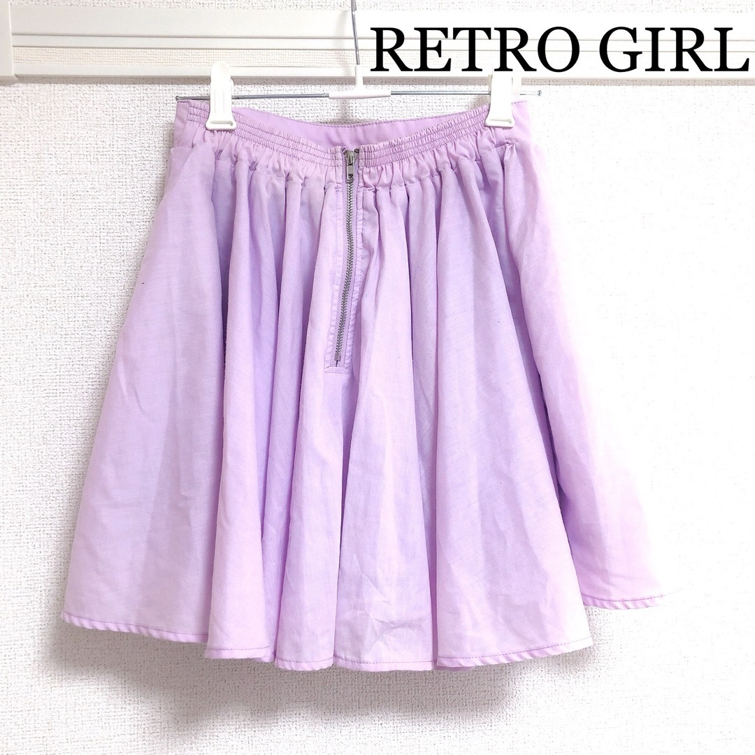 RETRO GIRL(レトロガール)の【RETRO GIRL】ミニスカート レディースのスカート(ミニスカート)の商品写真
