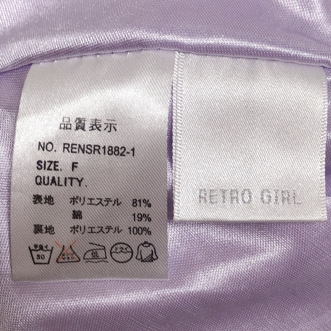 RETRO GIRL(レトロガール)の【RETRO GIRL】ミニスカート レディースのスカート(ミニスカート)の商品写真