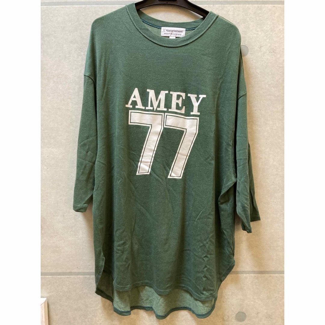 L'Appartement DEUXIEME CLASSE(アパルトモンドゥーズィエムクラス)のL'Appartement Americana Football T レディースのトップス(Tシャツ(長袖/七分))の商品写真