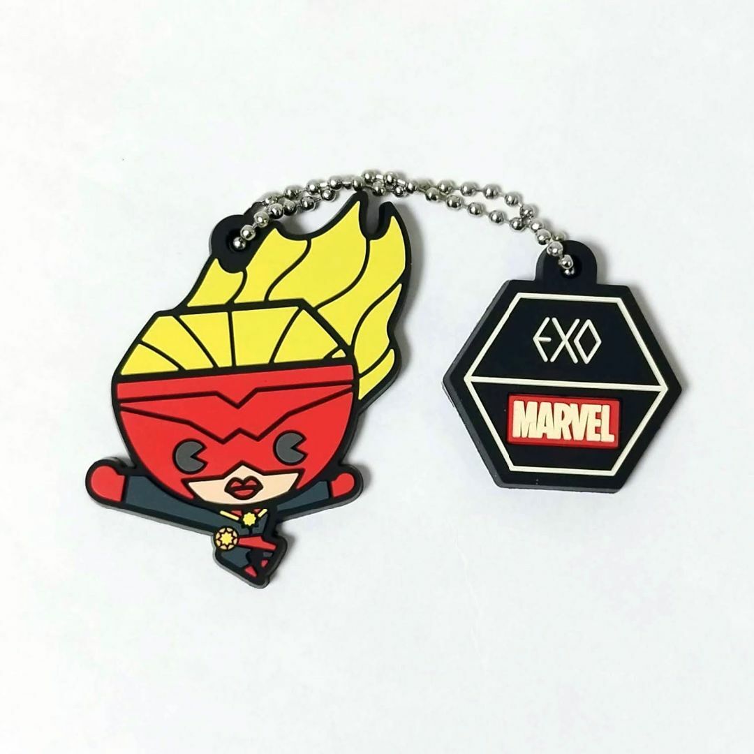 EXO(エクソ)のEXO PLANET #5 MARVEL キーホルダーセット　おまけ付き　☆ エンタメ/ホビーのタレントグッズ(アイドルグッズ)の商品写真