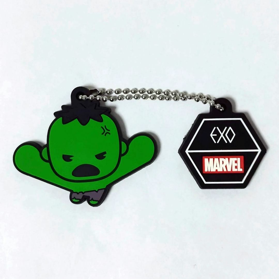 EXO(エクソ)のEXO PLANET #5 MARVEL キーホルダーセット　おまけ付き　☆ エンタメ/ホビーのタレントグッズ(アイドルグッズ)の商品写真