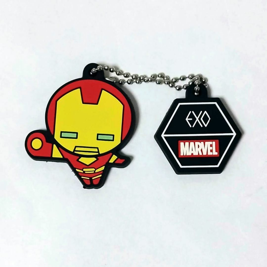 EXO(エクソ)のEXO PLANET #5 MARVEL キーホルダーセット　おまけ付き　☆ エンタメ/ホビーのタレントグッズ(アイドルグッズ)の商品写真