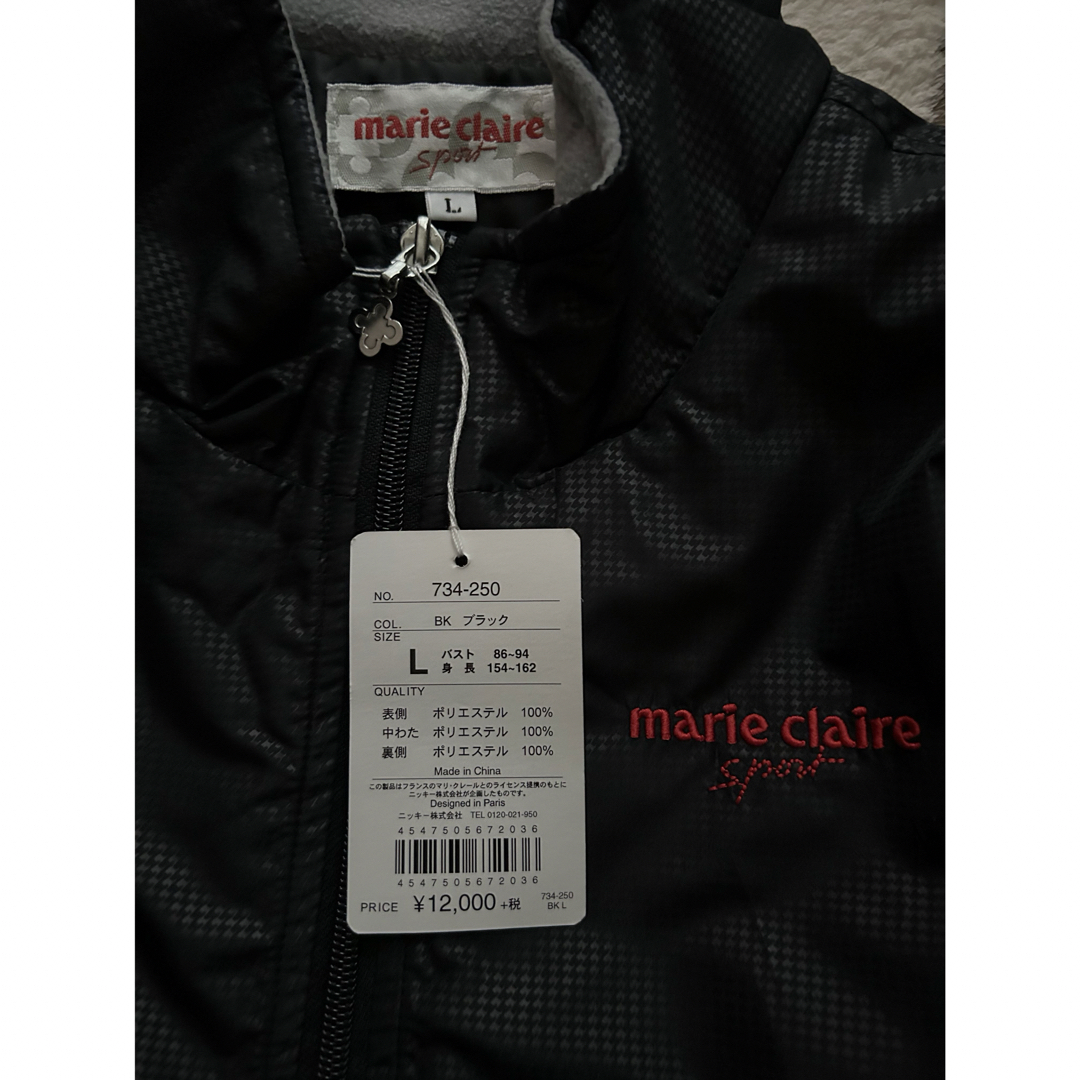 Marie Claire(マリクレール)のmarie claire 中綿ジャケット ブルゾン レディースL【新品】 レディースのジャケット/アウター(テーラードジャケット)の商品写真