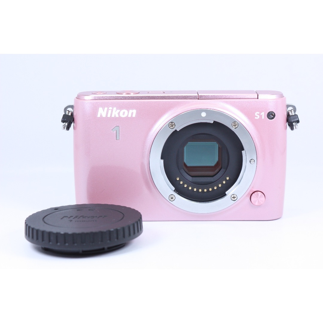 Nikon(ニコン)のNIKON1 S1大人気のピンク 動作良好#372 スマホ/家電/カメラのカメラ(ミラーレス一眼)の商品写真