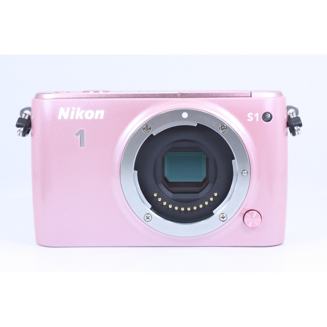 Nikon(ニコン)のNIKON1 S1大人気のピンク 動作良好#372 スマホ/家電/カメラのカメラ(ミラーレス一眼)の商品写真