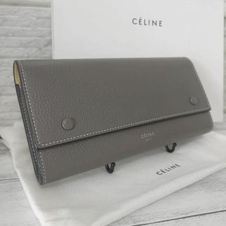 セリーヌ(celine)の【極美品】CELINE セリーヌ 長財布 マルチファンクション ラージフラップ(財布)